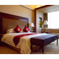 Chinese Standard Wooden Hotel Bedding Room Furniture Set